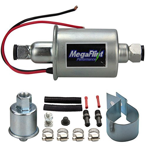 Universal Electric Fuel Pump 12V Low Pressure Inline Fuel Pump E8012S 5-9 PSI For Gas Diesel HEP-02A