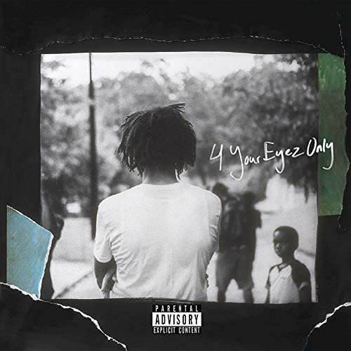 Lost Posters Album Cover Poster Thick J. Cole  4 Your Eyes ONLY Music 2018 giclee Record LP Reprint  'd 100!! 12x12