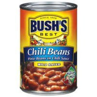 Bush's Chili Beans 16oz _Pack of 6_ _Pinto Beans in Chili Sauce_ _Mild_
