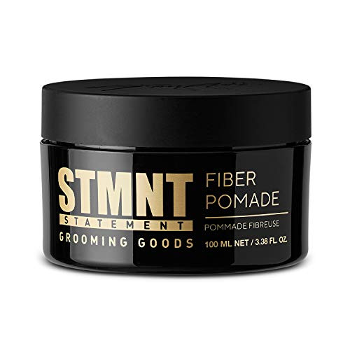 STMNT Grooming Goods Fiber Pomade_ Highly Pliable Formula_ 3.38 Oz