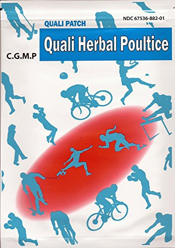 Quali Patch - Quali Herbal Poultice Pain Relief Patch - 5 Pack - 3 sheets per pack