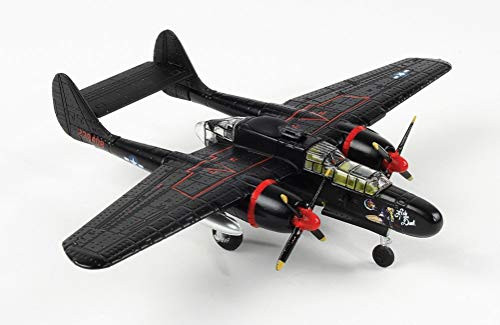 P_61B Black Widow Lady in The Dark_ Major Lee Kendall_ 548th NFS_ 1945 1 144 Scale Die Cast Model AF1_0138