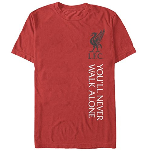 Liverpool _ Red You'll Never Walk Alone Cotton T_Shirt _Small_