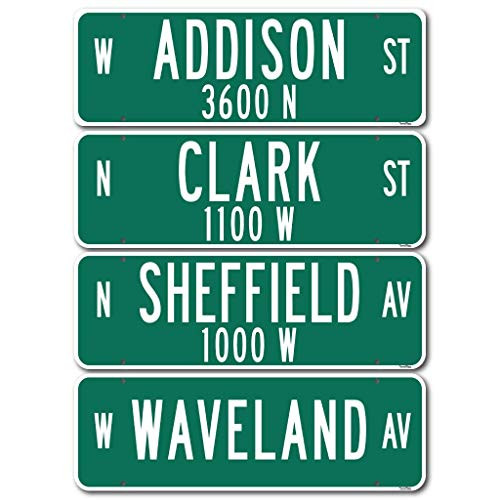 Streets of Wrigley Field _ Replica Street Signs