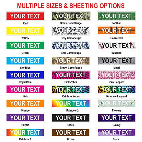 Personalize Your Own Single Sided Street Sign_ Custom Street Sign_ 24 inch x8 inch  3M Non_Reflective Sheeting.063 Rust Free Aluminum_ No Holes_ UV Protected_ Weather Resistant_ Made in USA_ Novelty