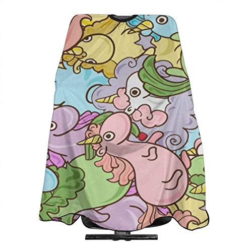 Barber Cape Funny Unicorn Floral Galaxy Cute Animal _H_ Professional Salon Hair Cutting Capes For Hair Stylist Waterproof Haircut Hairdresser Clients Hairstylist Capes For Adult Men Women Kids Barber Cape Funny Unicorn Floral Galaxy Cute Animal _H_ Professional Salon Hair Cutting Capes For Hair Stylist Waterproof Haircut Hairdresser Clients Hairstylist Capes For Adult Men Women Kids