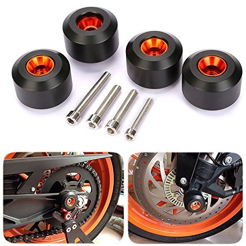 CICMOD Motorcycle Front & Rear Fork Wheel Frame Slider Crash Protector For KTM 125 200 390 Duke K