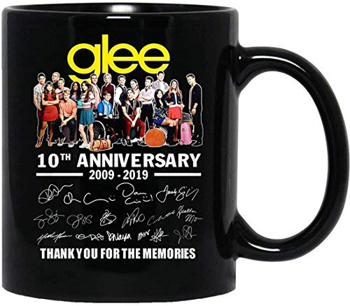 g_lee 10th Anniversary All Cast Signed Thank You For The Memories Funny Coffee Mug For Women And Men Tea Cups Mug With Handle_ Insulated Ceramic Reusable Coffee Cup_ Coffee Travel Mug