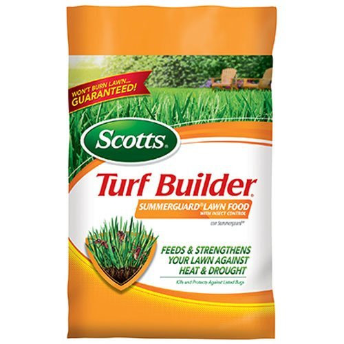 Scotts Turf Builder Lawn Food - Summerguard with Insect Control, 5,000-sq ft. (13.35lb.)  (Lawn Fertilizer plus Insect Control)