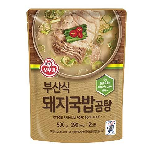 _Ottogi_ Pusan Pork and Rice Soup 500g   Dwaeji_gukbap   Korean food   K_food _overseas direct shipment_