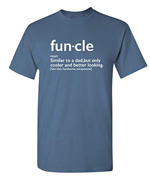Funcle Gift for Uncle Graphic Novelty Sarcastic Funny T Shirt L Dusk Funcle Gift for Uncle Graphic Novelty Sarcastic Funny T Shirt L Dusk