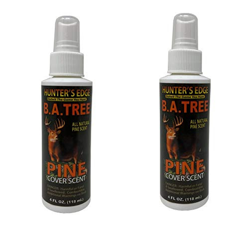 Hunter's Edge B.A. All Natural Cover Scent for Deer Hunting _ Pine _ 2 pk