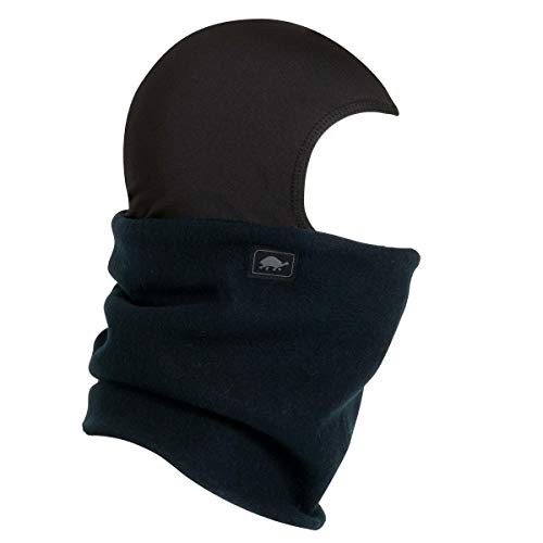 Turtle Fur Youth Original Shellaclava Balaclava Fleece Neck Warmer_ Ages 7_12_ Black