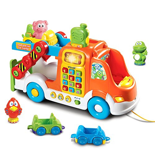 VTech Pull & Learn Car Carrier (Frustration Free Packaging) VTech Pull & Learn Car Carrier (Frustration Free Packaging)