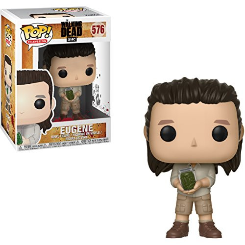 Funko Eugene  Walking Dead x POP! TV Vinyl Figure  and  1 PET Plastic Graphical Protector Bundle _ 576   25204 _ B_