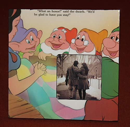 Disney Snow White Seven Dwarfs Vintage Picture Frame Princess Disney Snow White Seven Dwarfs Vintage Picture Frame Princess