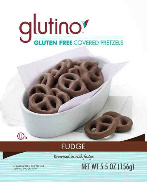 Glutino Gluten Free Chocolate Covered Pretzels Fudge __ 5.5 oz _ 2 pc