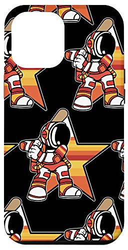 iPhone 12 Pro Max Houston H_Town Texas Astronaut Space Stripes Case
