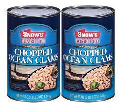 Bumble Bee Snow's Chopped Ocean Clams_ 51oz can