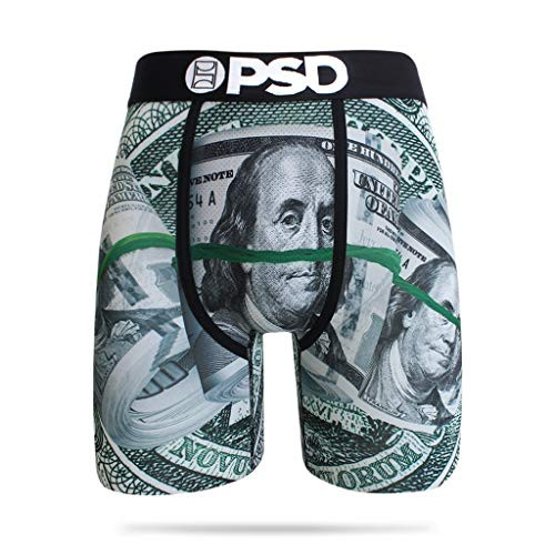 PSD Men's E _ Benjamin Rolls Boxer Brief Underwear_X_Large_Green