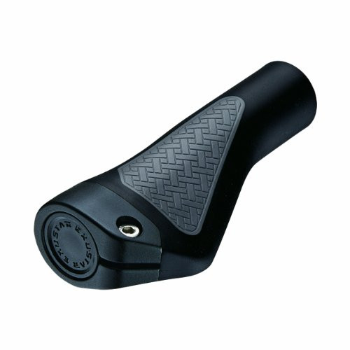 Exustar E_GP07BK_BK Ergo Grip_ Black_ 134x60mm