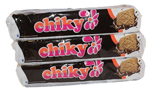 Pozuelo Chiky 16.9oz Cream Covered Cookies From Costa Rica _Pack of 3_ _Chocolate_