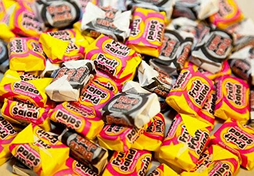 Barratt Fruit Salad And Black Jacks Chews 1 Kilo Bag