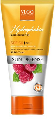 Vlcc Hydrophobic Sun Block Lotion _ SPF 50 Pa Plus  Plus  Plus _100 G_ _ Styledivahub 