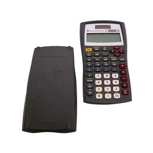 Texas Instruments TI-30X IIS 2-Line Scientific Calculator, Grey