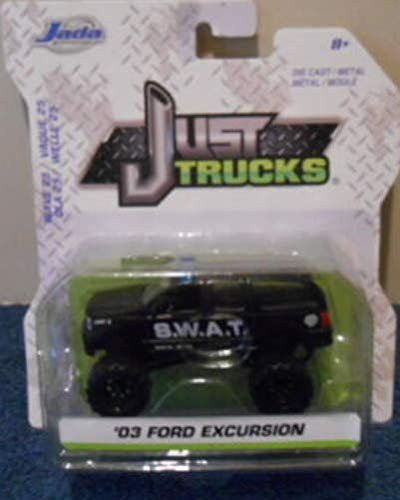 JADA Just Trucks 2019 Wave 24 Black '03 Ford Excursion_ 1 64