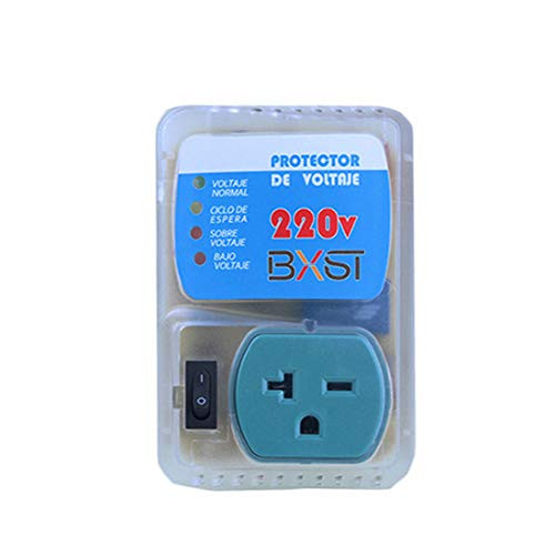 BSEED Electronic 220V Voltage Surge Protector Home Appliance for Refrigerators Freezers Dryers Brownout 1 PACK