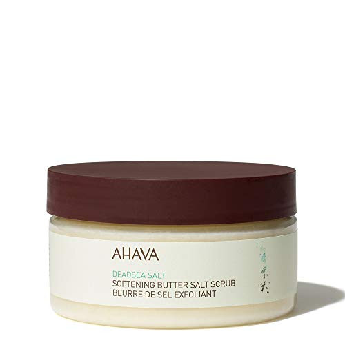 AHAVA Softening Butter Dead Sea Salt Scrub, 8 oz