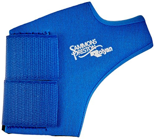 Rolyan Neoprene Wrap On Thumb Support for Left Thumb, Thumb Compression Sleeve for Maximum Hand Function, Easy On Easy Off Brace Support for Thumb Sprains and Strains from Sports Injuries, Size Small