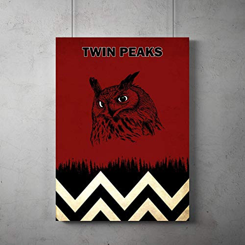 Twin Peaks TV Poster_ Twin Peaks print_ Twin Peaks room decor_ Twin Peaks art_ All Prints avialable in 9 SIZES and 3 type of MATERIALS