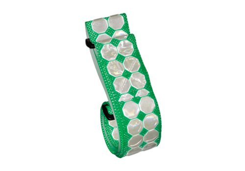 Cyalume 9_3012509G Cyflect PT Belt with Velcro Swatch_ 1 Patch_ 5.5' Length x 2 inch  Width_ Green
