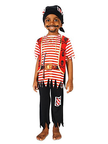 Leadtex _ Printed Pirate Matey Child Costume _ 8_10