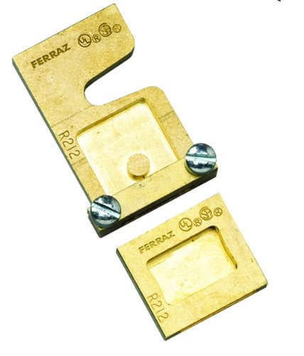 Mersen R632 Class R Rejection Fuse Reducer_ 250V_ 30 Ampere Fuse to Fit 60 Ampere clip