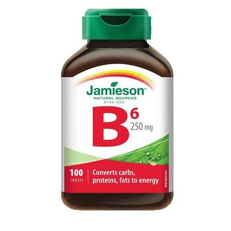 Vitamin B6 _Pyridoxine_ 100 mg_100 Tablets Brand  Jamieson Laboratories