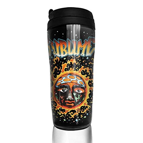 Su_b_lime Coffee Cup Double Wall Coffee Travel Mug Cup Stainless Steel Vacuum Insulated Tumbler