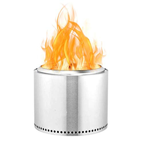 Bonfire Fire Pit ?Stainless Steel Outdoor Smokeless Firepit?Portable Wood Burning Smokeless Bonfire for Outdoor Campfire_ Backyard?No Gas or Propane Required