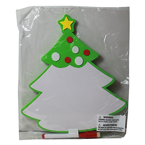 Harvey J Holiday Time Dry Erase Foam Christmas Tree