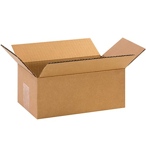BOX USA B953 Corrugated Boxes, 9" x 5" x 3", Kraft (Pack of 25)