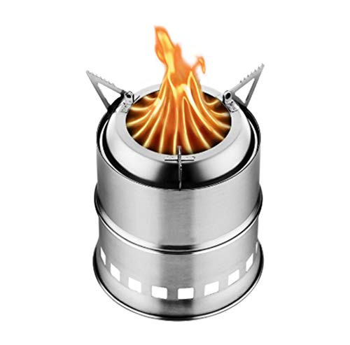 NDL Fire Pit_ Portable Pits Outdoor Wood Burning Steel BBQ Grill Firepit Bowl with Mesh Spark Screen Cover Log Grate Wood Fire Poker for Camping Picnic Bonfire Patio Backyard Garden Beaches Park