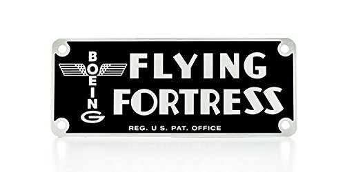 Reproduction Boeing B_17 Flying Fortress Instrument Panel Placard