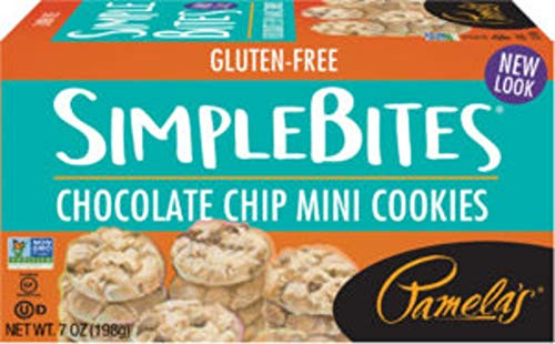 Pamela's Chocolate Chip Simple Bites Gluten Free _ 6x7 OZ_