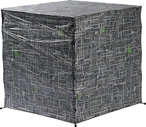 Star Trek Borg Cube Giant Floor Standing Paper Light Grey