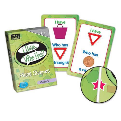 EAI Education I Have_ Who Has? Plane Shapes Game  Grades K_1