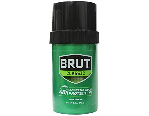Brut Round Solid Deodorant For Men_ 2.5 oz _Pack of 7_
