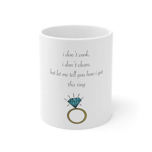 I Don't Cook I Dont Clean But Let Me Tell You How I Got This Ring Mug Cardi B Mug WAP Mug