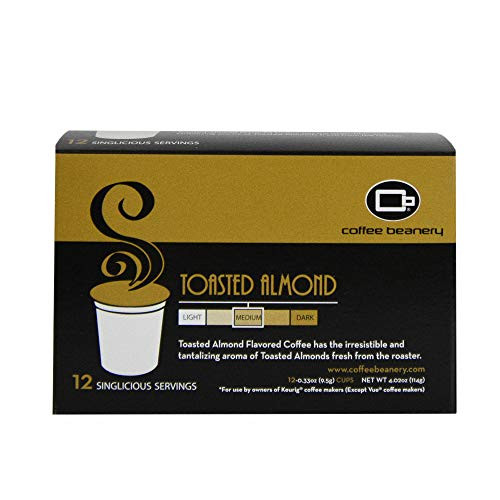 Coffee Beanery Toasted Almond Singlicious Servings Single_cup Coffee Pack Sampler